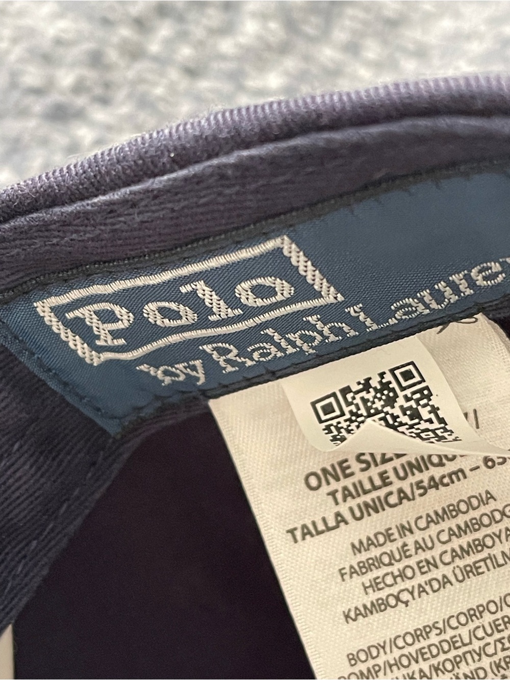 Polo by Ralph Lauren Logo-Embroidered Twill Ball Cap- Newport Navy - Picture 8 of 11